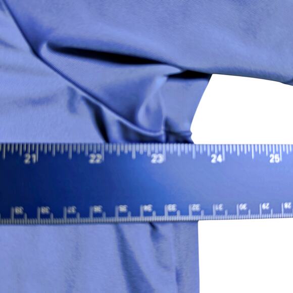 RLX Ralph Lauren Blue Golf SS Polo Shirt Performance Casual Wicking Stretch LRG - Picture 6 of 7